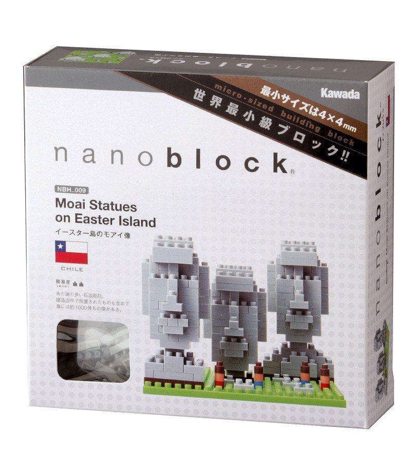 Preview: Moai Figuren auf den Osterinseln  - Nanoblock Sights Series