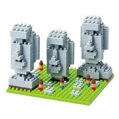 Preview: Moai Figuren auf den Osterinseln  - Nanoblock Sights Series