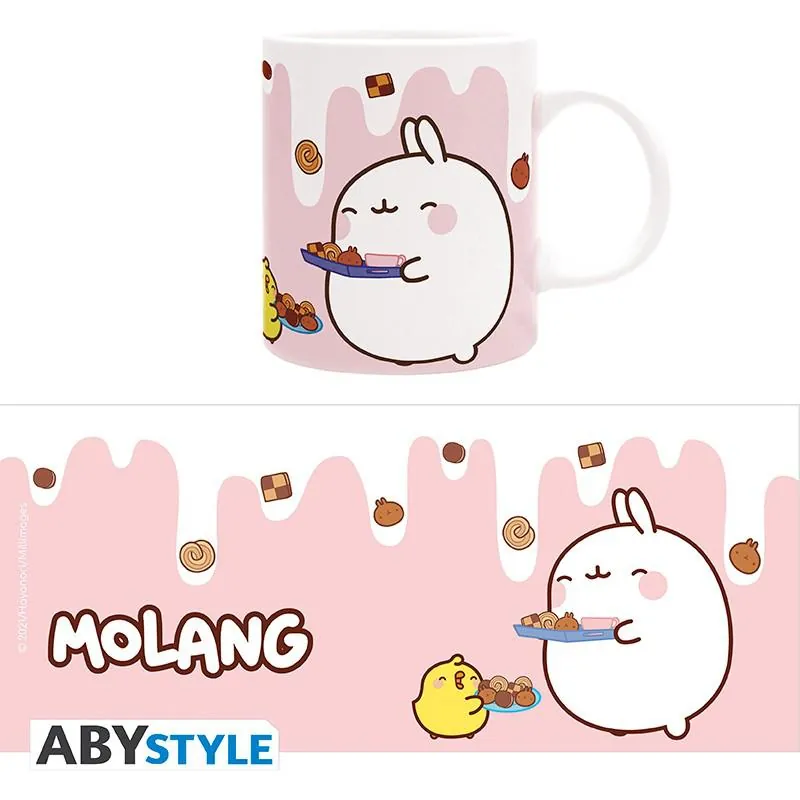 Preview: Molang - 320 ml Tasse - Milk & Cookies - AbyStyle