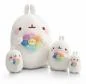 Preview: Molang mit Regenbogenblume - 12 cm Plüsch