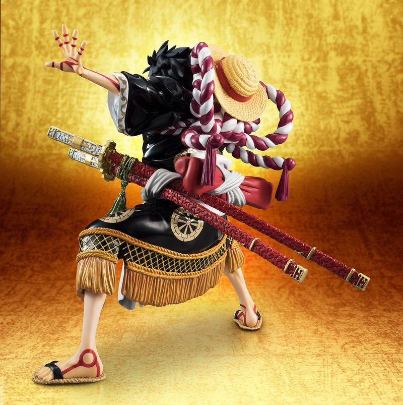 Preview: Monkey D. Ruffy - Portrait of Pirates Kabuki Edition - Schwarze Version