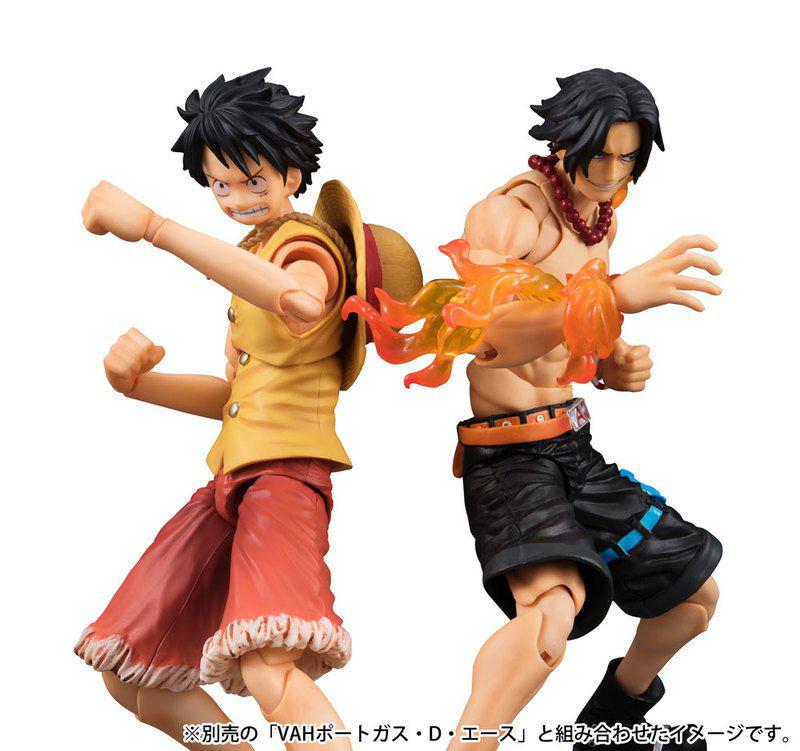 Preview: Monkey D. Ruffy - Variable Action Heroes - Past Blue / Version Yellow