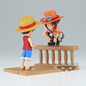 Preview: Monkey D. Ruffy & Portgas D. Ace - One Piece - WCF Log Stories - Banpresto