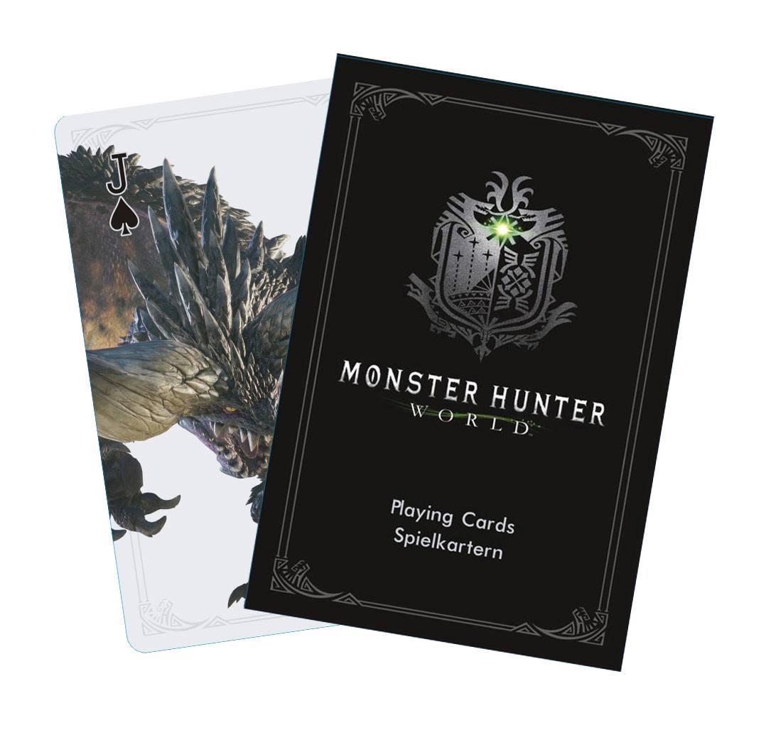 Preview: Monsters - Monster Hunter World Spielkarten - 54er Deck