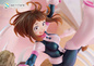 Preview: Ochaco Uraraka - My Hero Academia - Statue 1/7 - Zero Gravity - Spiritale