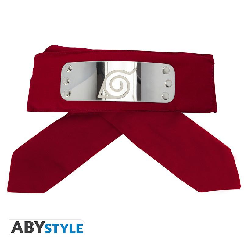 Preview: Naruto Shippuden - Stirnband/ Headband - Konoha Rot - AbyStyle