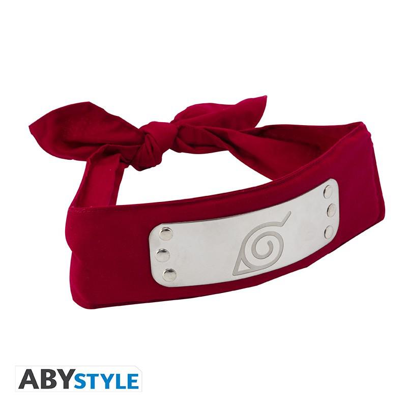 Preview: Naruto Shippuden - Stirnband/ Headband - Konoha Rot - AbyStyle