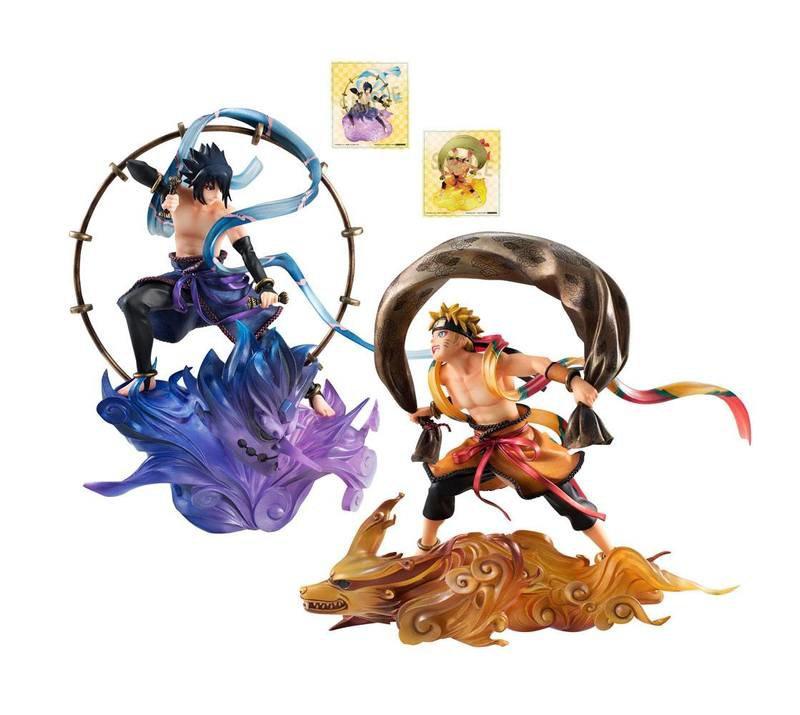 Preview: Naruto Uzumaki und Sasuke Uchiha - Fujin und Raijin - G.E.M. Remix Doppelset