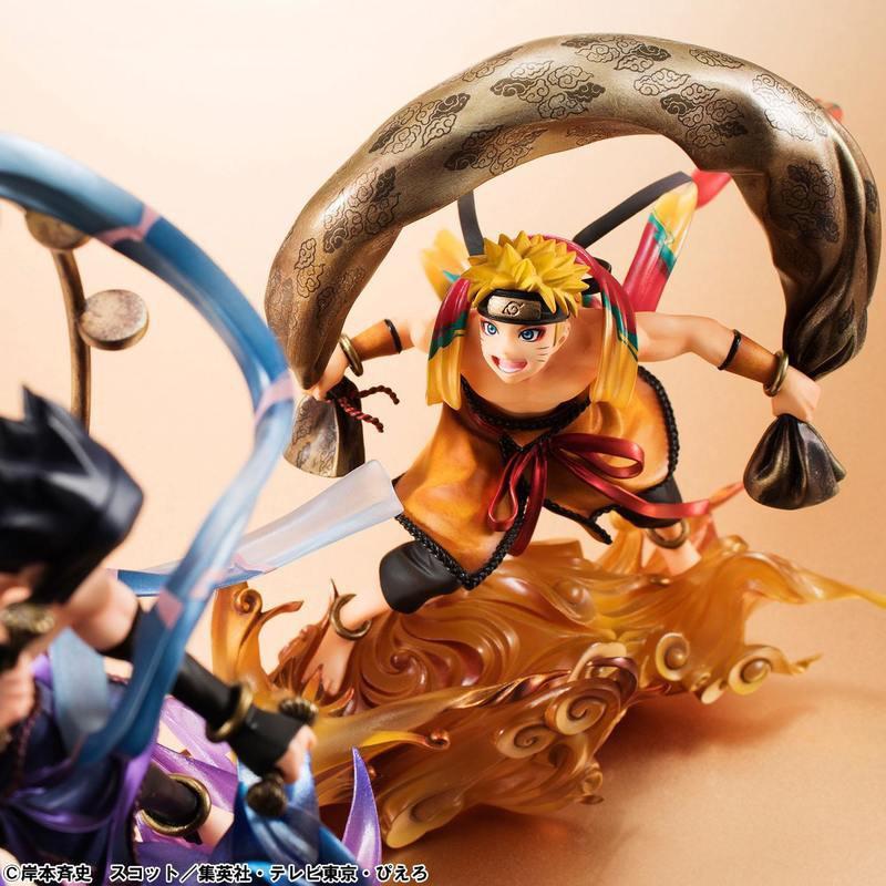 Preview: Naruto Uzumaki und Sasuke Uchiha - Fujin und Raijin - G.E.M. Remix Doppelset