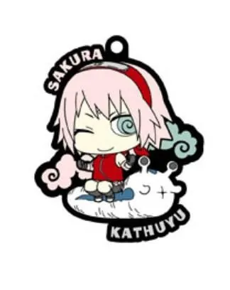 Preview: Naruto to Konoha no Nakama-tachi dattebayo! Rubber Strap - Sakura und Katsuyu