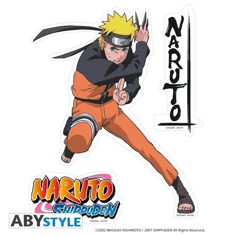 Preview: Naruto und Jiraiya - Mini Sticker Set - Naruto Shippuden - ABYStyle