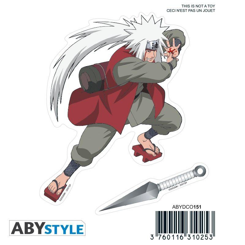 Preview: Naruto und Jiraiya - Mini Sticker Set - Naruto Shippuden - ABYStyle