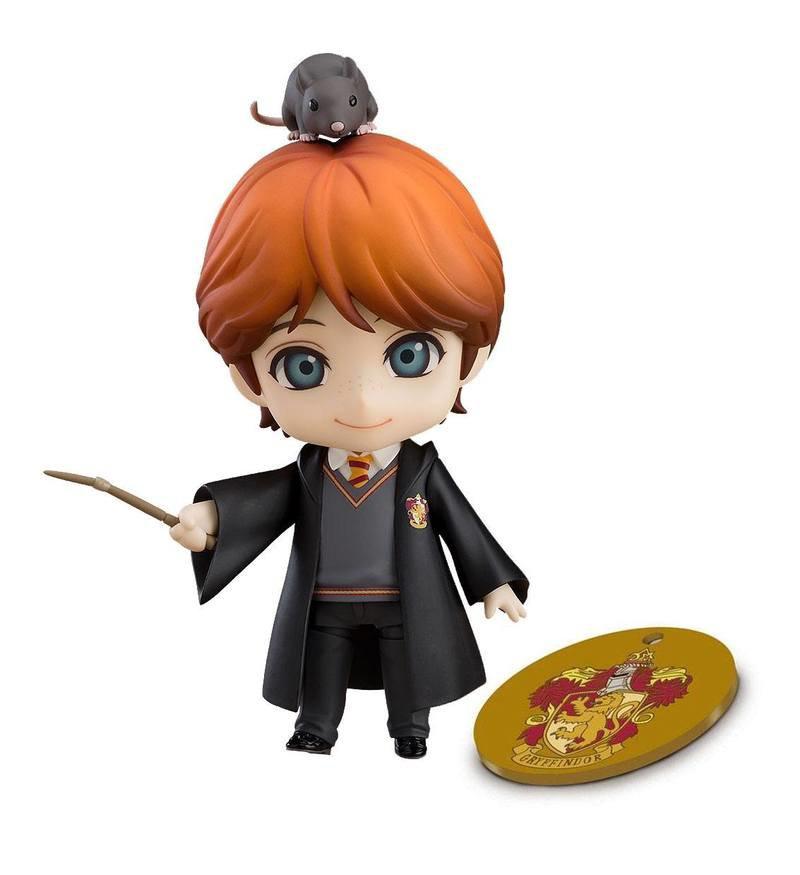 Preview: Nendoroid 1022 Ron Weasley mit exklusiver Gryffindor-Base