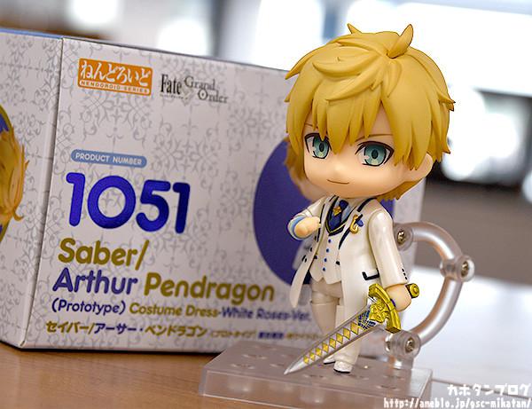 Preview: Nendoroid 1051 Arthur Pendragon Costume Dress White Rose Ver.