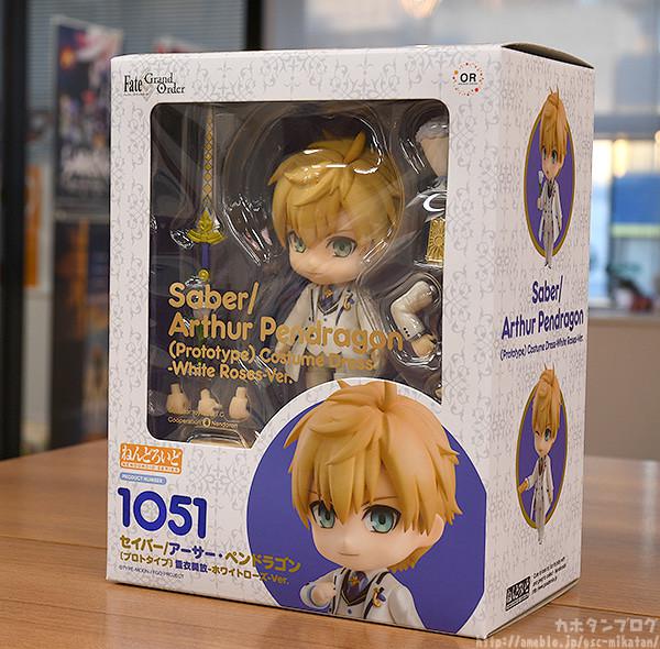 Preview: Nendoroid 1051 Arthur Pendragon Costume Dress White Rose Ver.