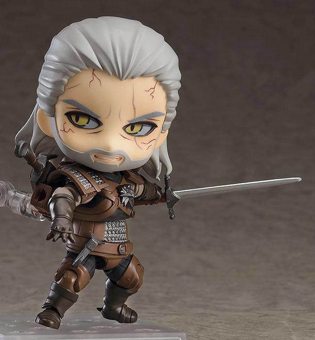 Preview: Nendoroid 907 Geralt mit exklusiver Extra-Base