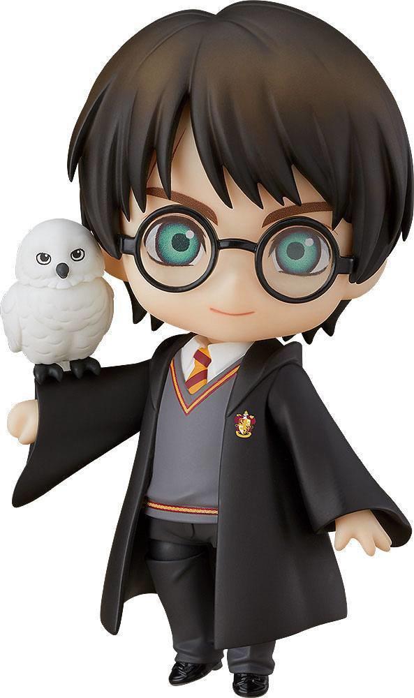 Preview: Nendoroid 999 Harry Potter mit exklusiver Gryffindor-Base