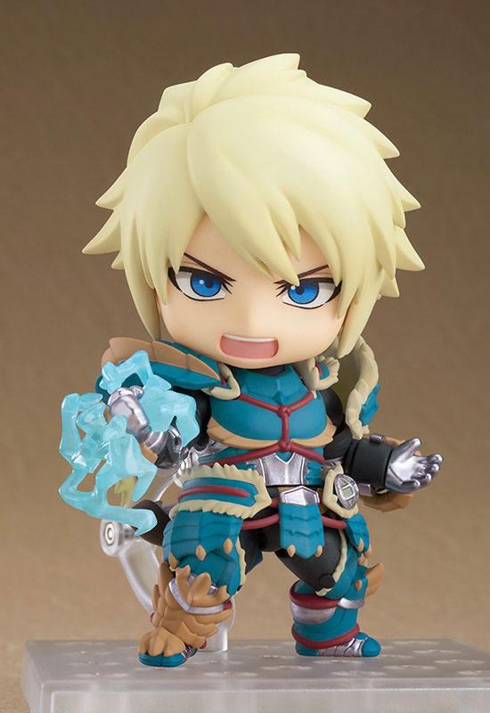 Preview: Nendoroid Action 1421-DX Male Hunter - Zinogre Alpha Armor - Deluxe Edition