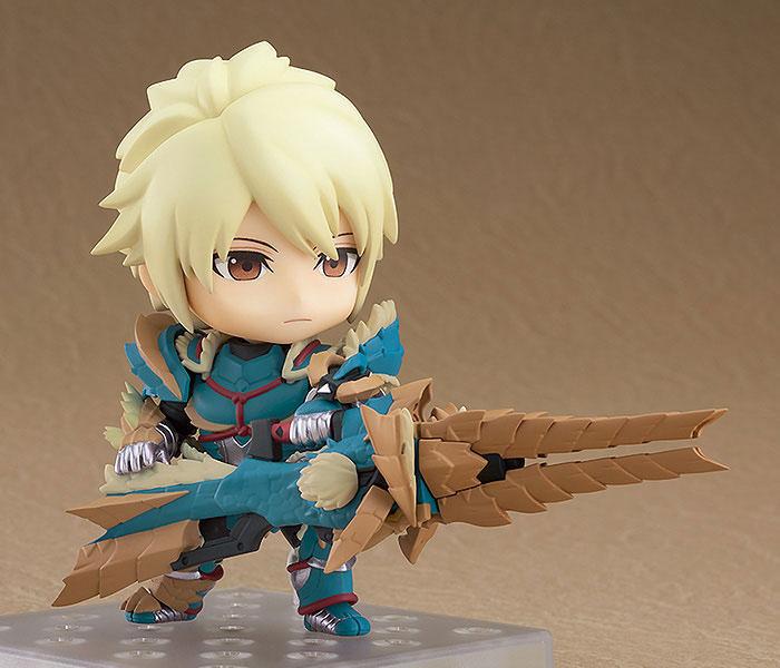 Preview: Nendoroid Action 1421-DX Male Hunter - Zinogre Alpha Armor - Deluxe Edition