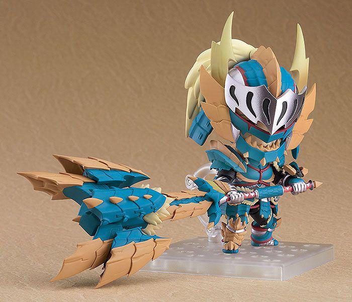 Preview: Nendoroid Action 1421-DX Male Hunter - Zinogre Alpha Armor - Deluxe Edition