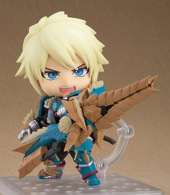 Preview: Nendoroid Action 1421-DX Male Hunter - Zinogre Alpha Armor - Deluxe Edition