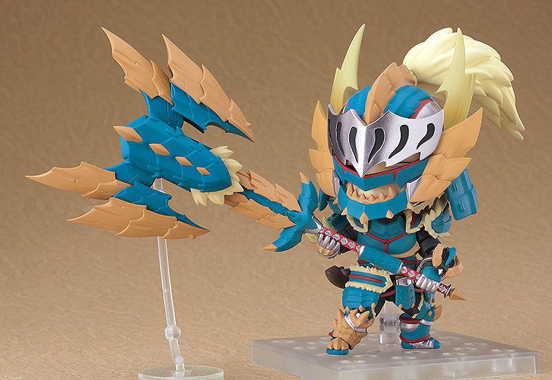 Preview: Nendoroid Action 1421-DX Male Hunter - Zinogre Alpha Armor - Deluxe Edition