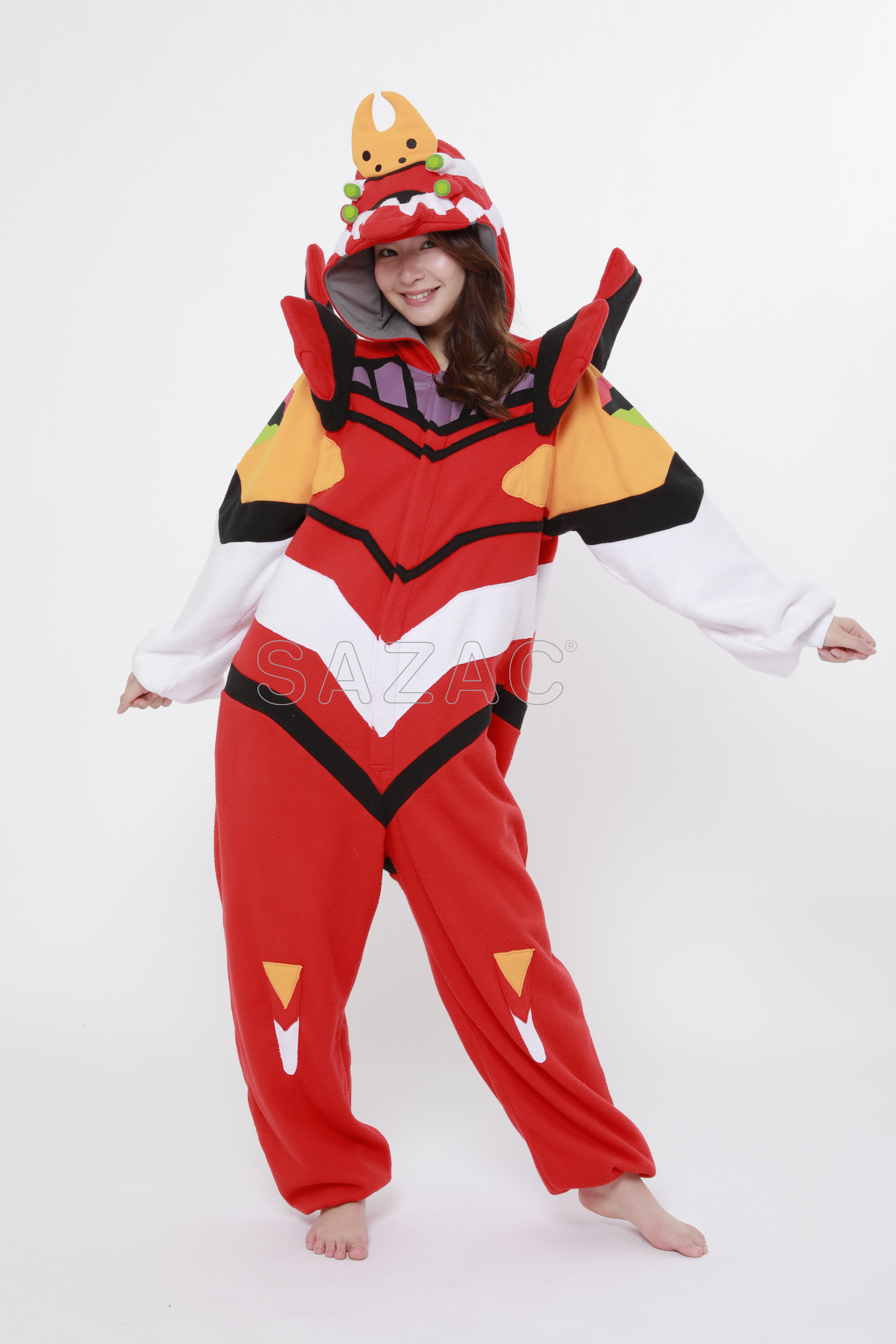 Preview: Neon Genesis Evangelion - EVA-02 Kigurumi Limited Edition - Sazac 