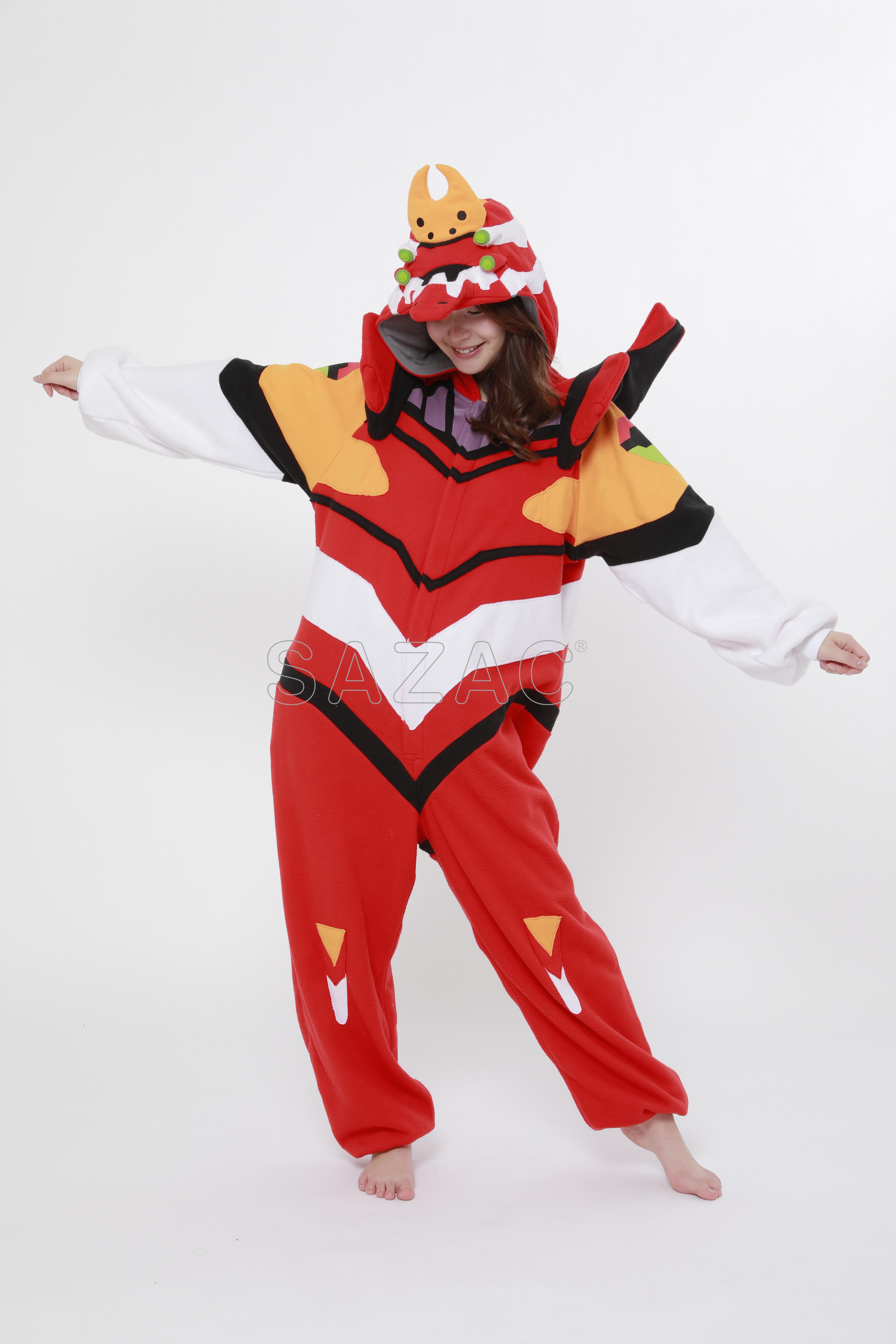 Preview: Neon Genesis Evangelion - EVA-02 Kigurumi Limited Edition - Sazac 