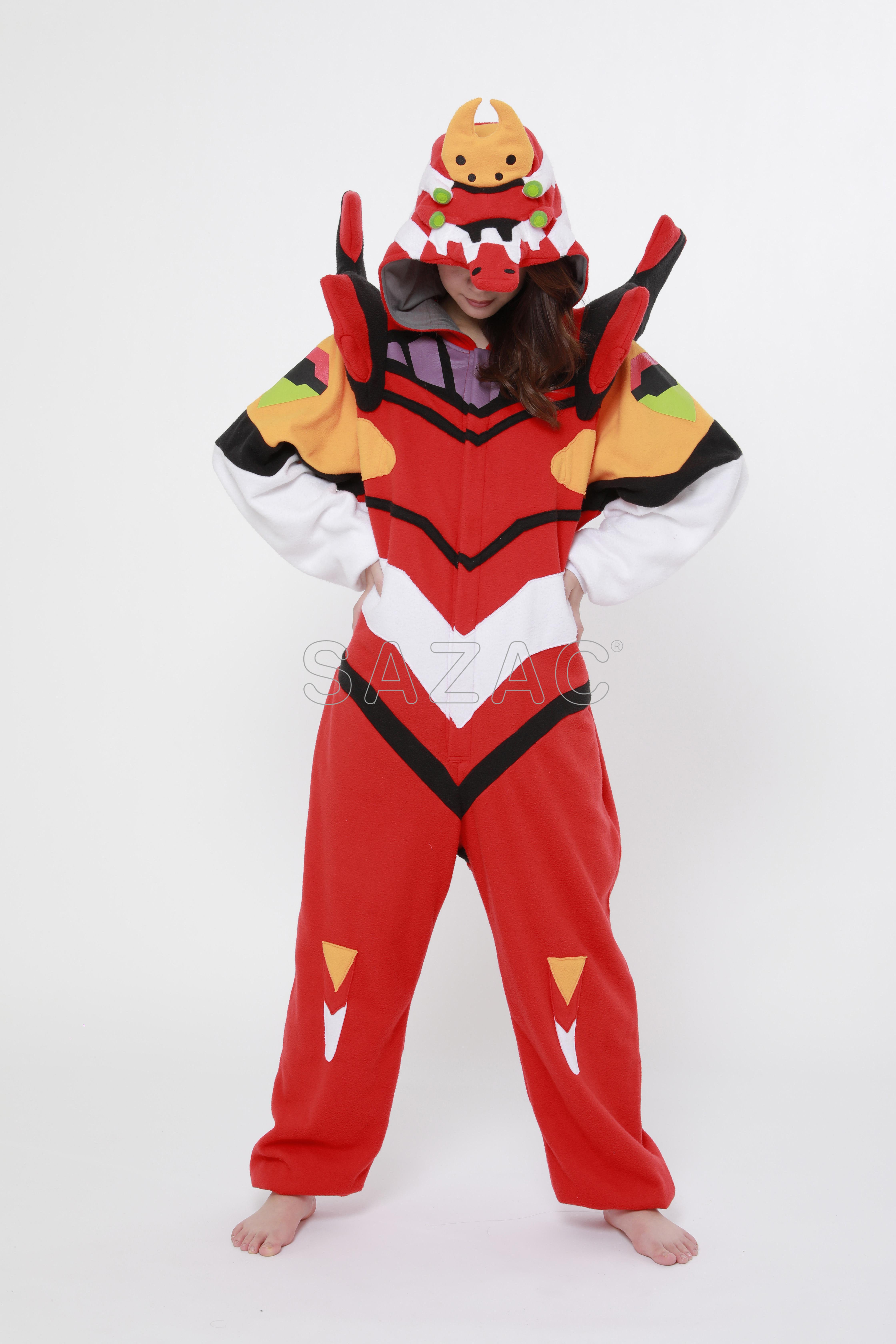 Preview: Neon Genesis Evangelion - EVA-02 Kigurumi Limited Edition - Sazac 