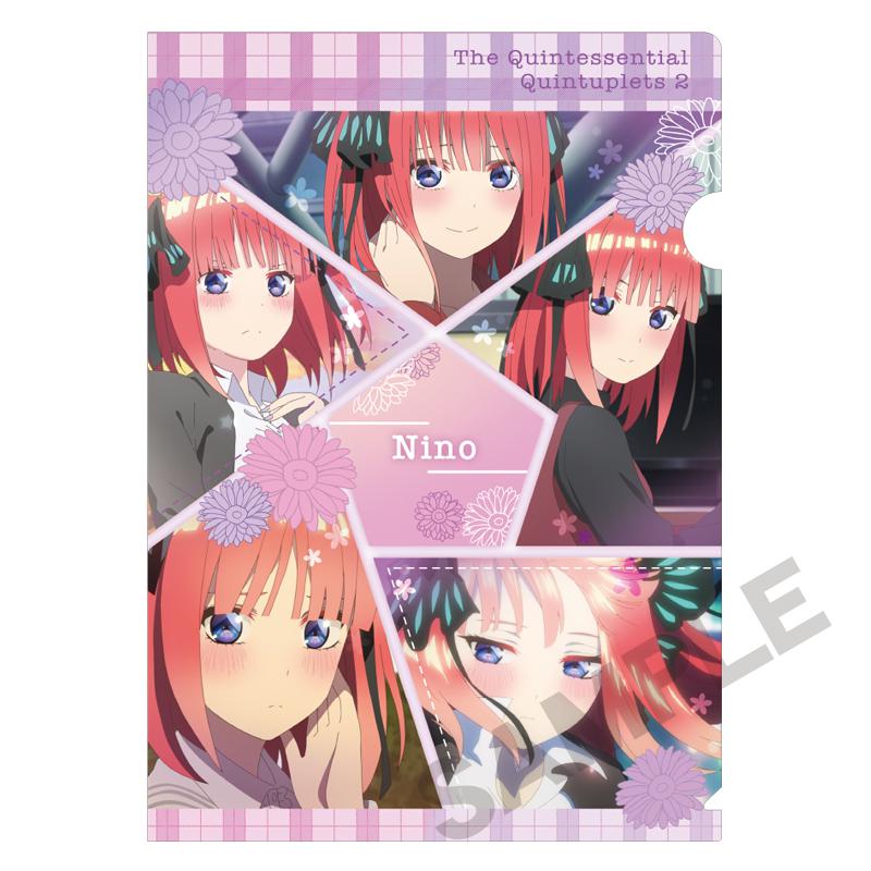 Preview: Nino Scenes - The Quintessential Quintuplets Season 2 - Clear File / Aktenhülle A4 -  Crux