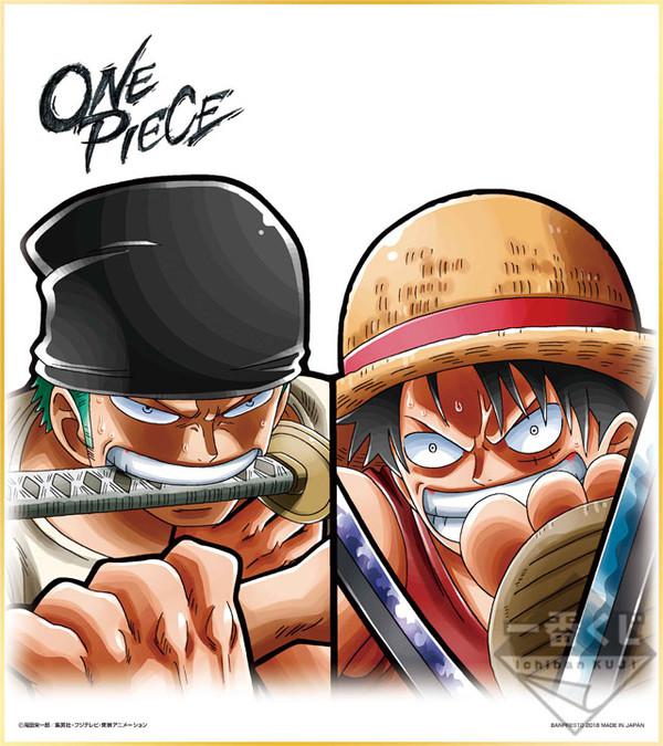 Preview: One Piece - Battle Selection - Ichiban Kuji - C - Shikishi - Banpresto