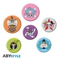 Preview: One Piece - Button Set (Skulls) - AbyStyle