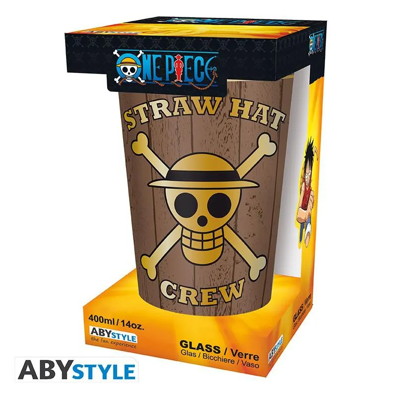 Preview: One Piece - Skulls XXL Glas - 400ml - AbyStyle