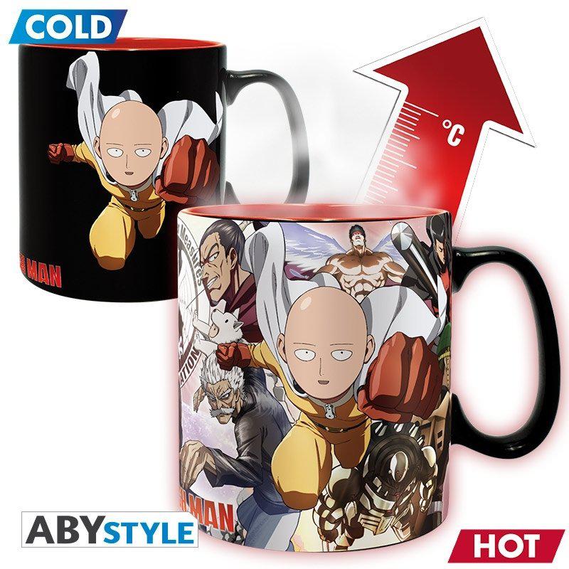 Preview: One Punch Man - Thermotasse - Zaubertasse - Farbwechseltasse - ABYStyle