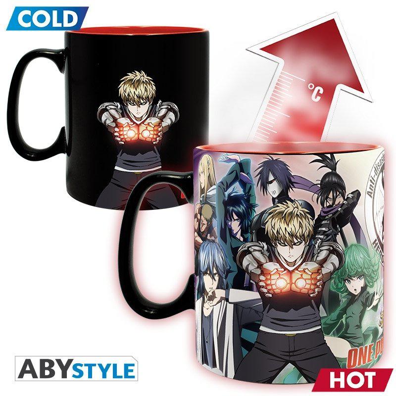 Preview: One Punch Man - Thermotasse - Zaubertasse - Farbwechseltasse - ABYStyle