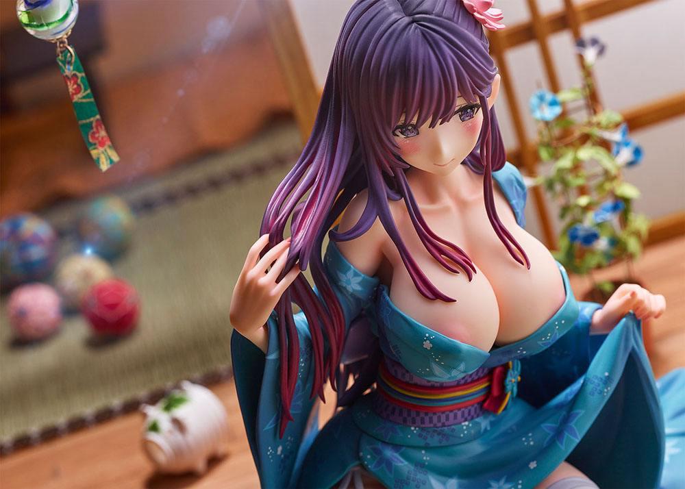 Preview: Opening up her Yukata - Matarou Creator's Colection - Native / Pink Cat