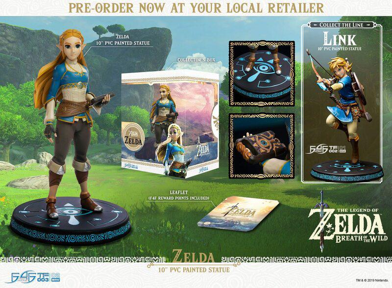 Preview: Zelda - Breath of the Wild Version - Normale Version - First 4 Figures PVC Figur - Neuauflage