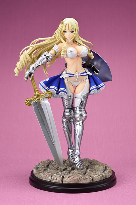 Preview: Paladin Figur aus Bikini Warriros mit limitiertem Extra-Poster.