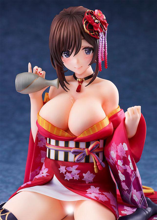 Preview: Peeled Back Kimono Girl - Mataro Creator's Collection - Native / Pink Cat