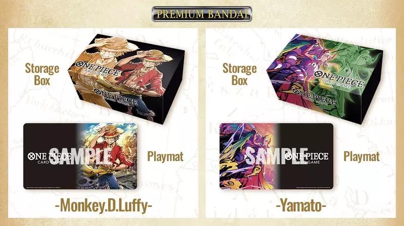 Preview: Spielmatte und Deckbox Set - Monkey D. Ruffy - One Piece Card Game