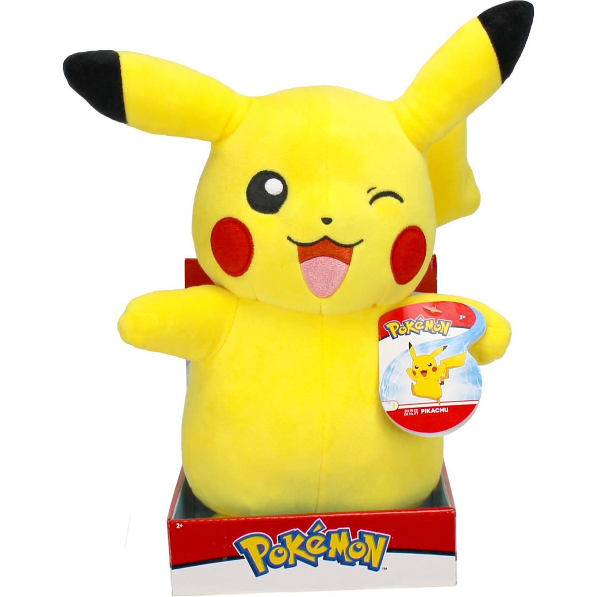 Preview: Pikachu - Big Size Pokemon Plüschtier - Wicked Cool Toys (30 cm)