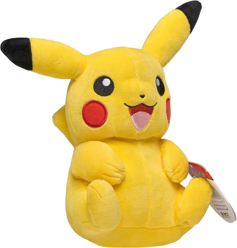 Preview: Pikachu - Pokémon Plüschtier Wave 7 - Wicked Cool Toys (20 cm)