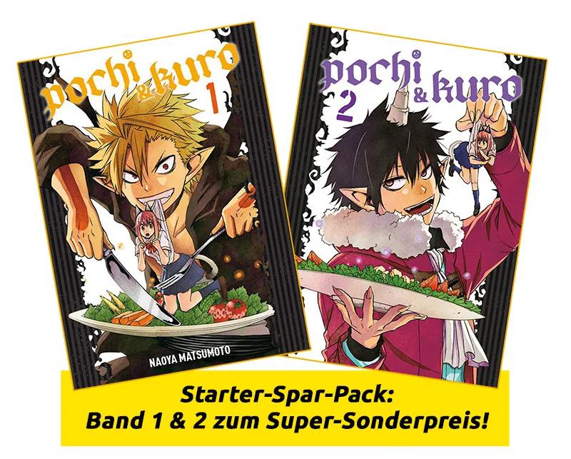 Preview: Pochi & Kuro - Panini - Starter-Spar-Pack Band 1+ 2