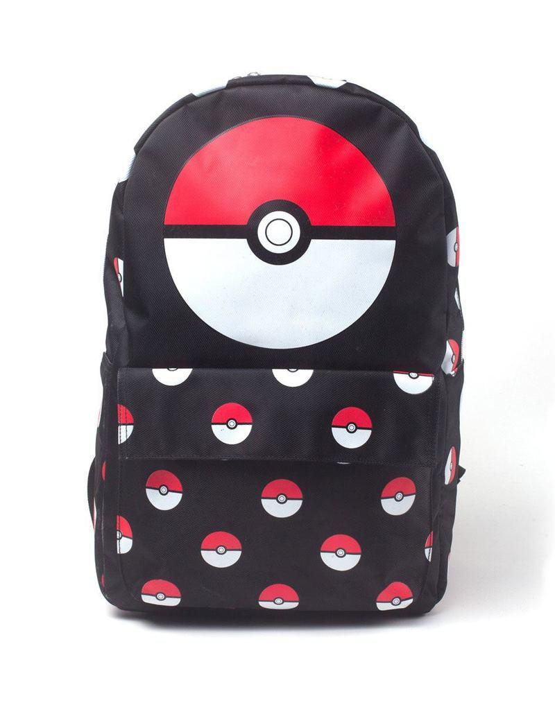 Preview: Pokeball All Over Print Rucksack - Difuzed