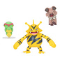 Preview: Raupy, Wuffels, Elektek - Pokémon Battle Figure Set 3er-Pack - Jazwares