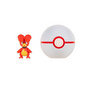 Preview: Magby & Premierball - Pokémon - Clip'n'Go Poké Balls - Jazwares