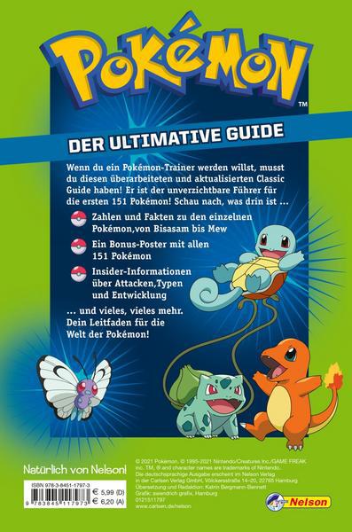 Preview: Pokémon: Der ultimative Guide - Carlsen - Das offizielle Handbuch zu den ersten 151 Pokémon + Extras