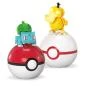 Preview: Bisasam & Enton - Pokémon - MEGA Bauset Poké Ball Collection - Mattel