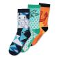 Preview: Pokemon Socken - 3er-Pack Crew 39-42 - Difuzed