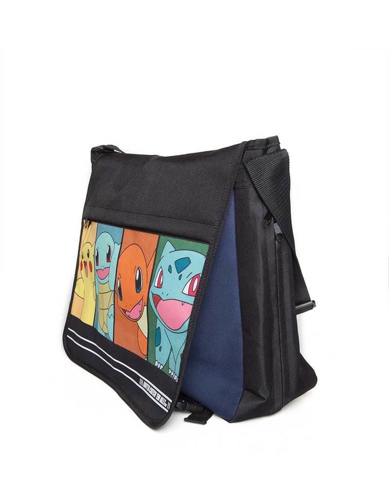 Preview: Pokemon Starter - Pokemon Umhängetasche / Messenger Bag - Difuzed